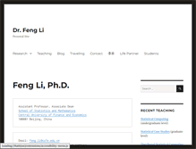 Tablet Screenshot of feng.li